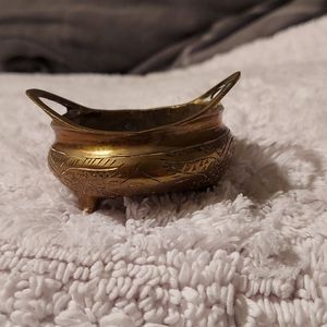 Vintage Brass Chinese Censer Style Incense Burner